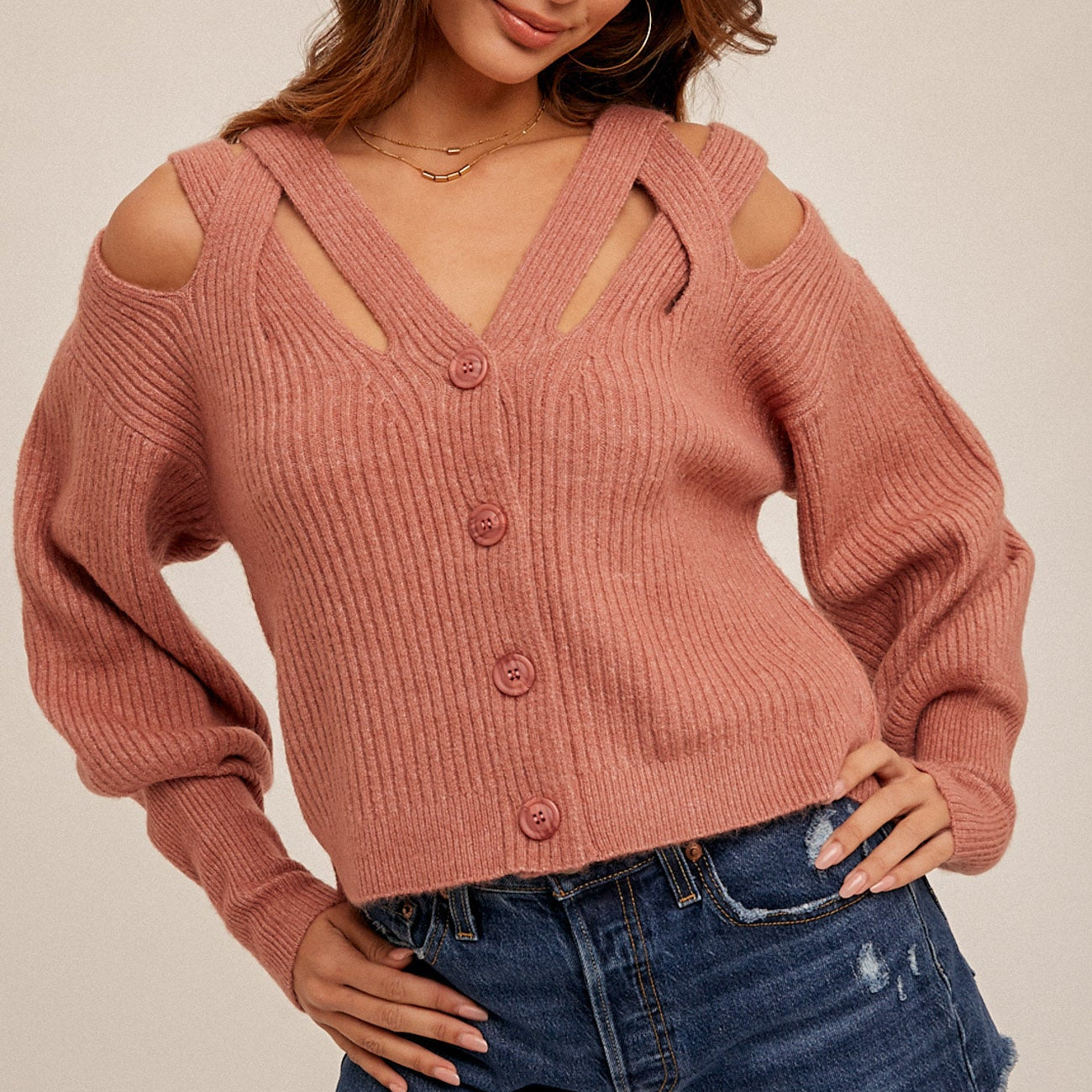 Sweater Rosa
